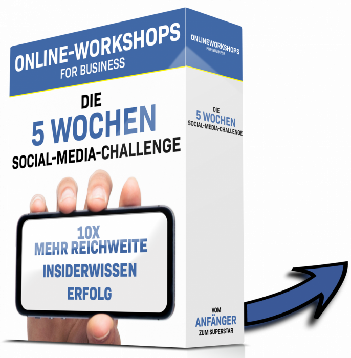 Die 5 Wochen SocialmediaChallenge vom Anfänger zum Pro